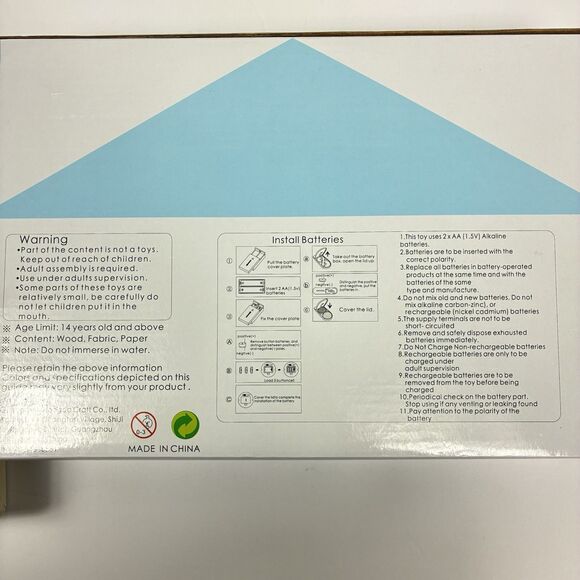 DIY Miniature Loft Apartment Dollhouse Kit 1:24 LED Crafty Christmas Gift NEW - Picture 10 of 12